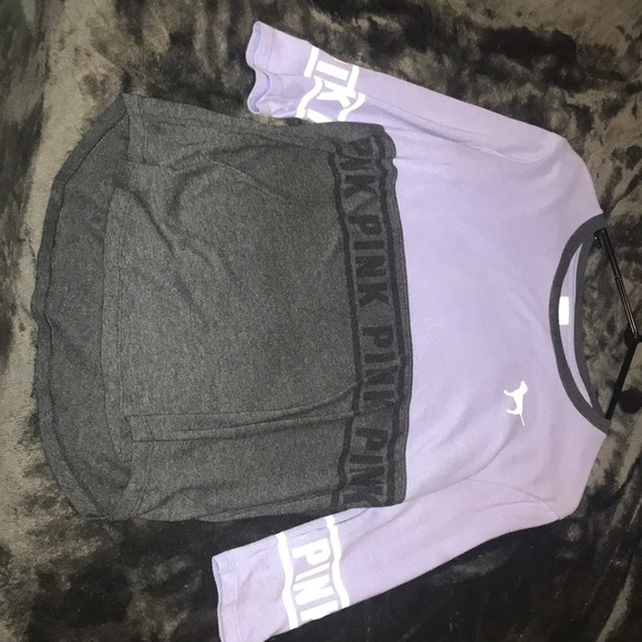 PINK elbow length sleeve top - Picture 1 of 3